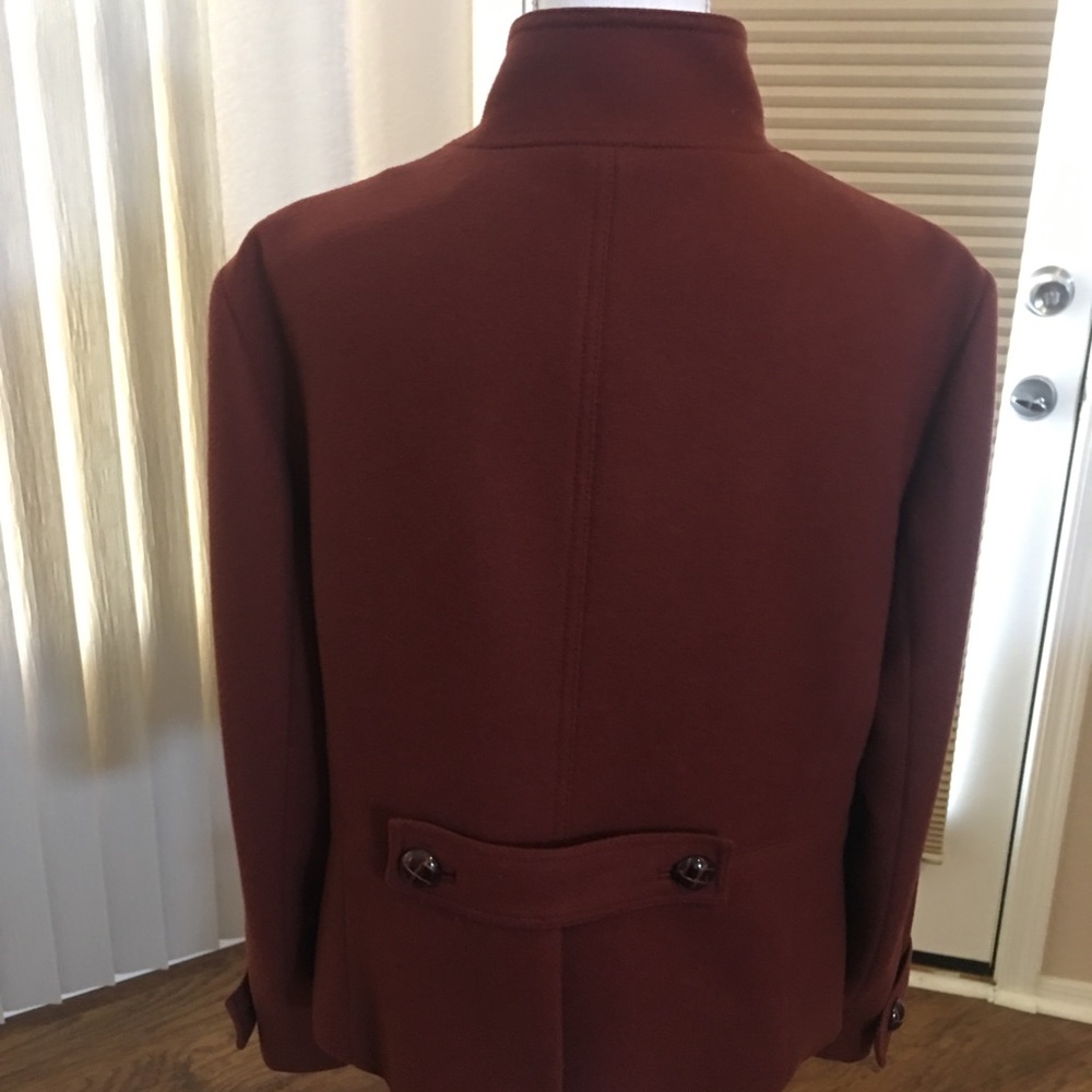 Rust wool jacket - Picture 3 of 3